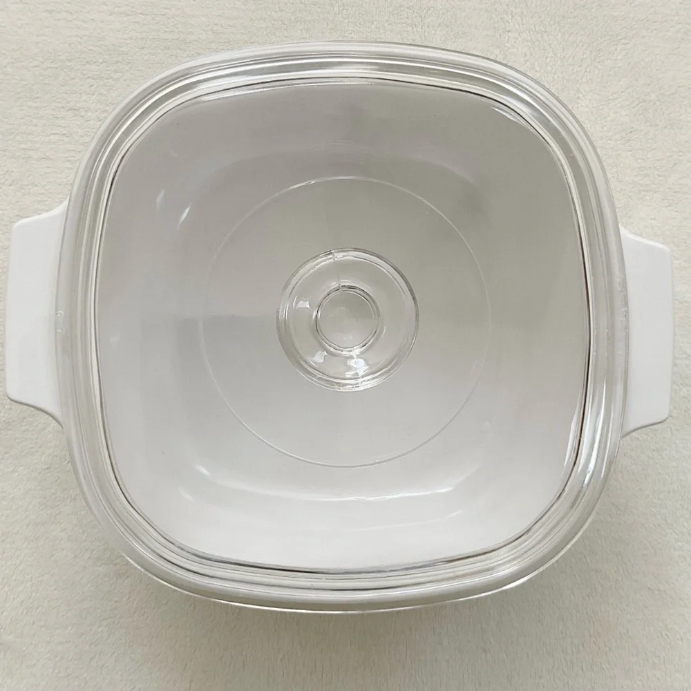 Vintage CorningWare Summer Blush 3 Qt Casserole Dish w Lid